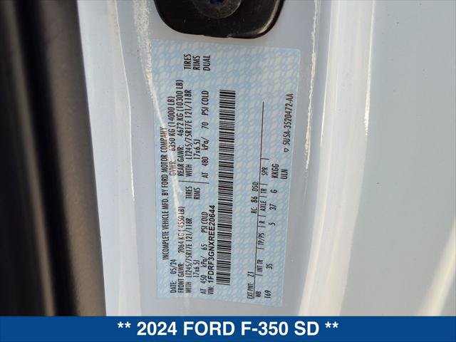 New 2024 Ford F350 XLT w/ XLT Value Package RWD image 22