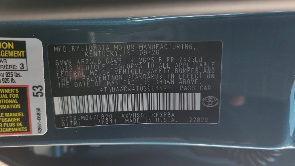 New 2026 Toyota Camry XSE w/ Premium Plus Package FWD image 23