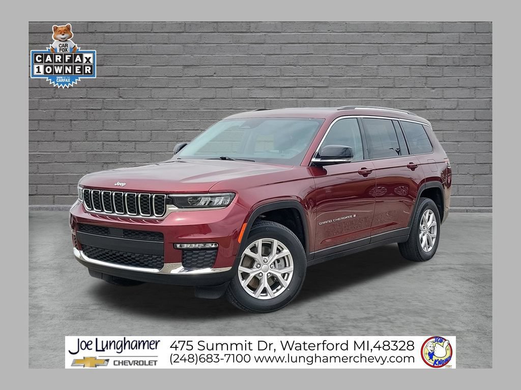 Used 2022 Jeep Grand Cherokee L Limited AWD/4WD image 1