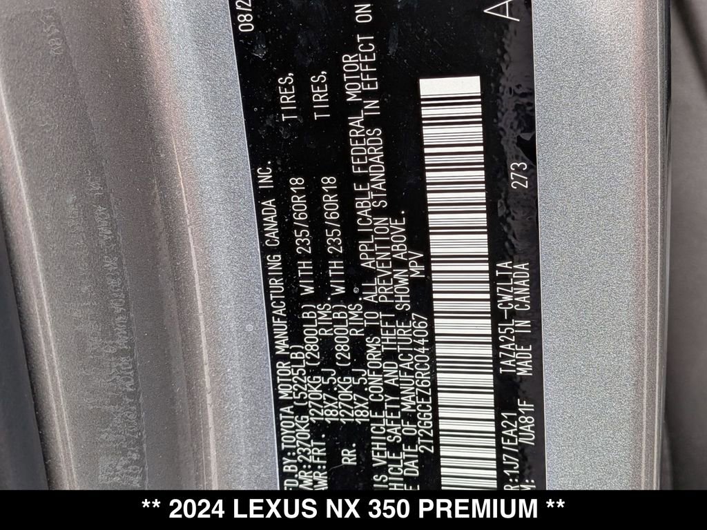Used 2024 Lexus NX 350 AWD image 29