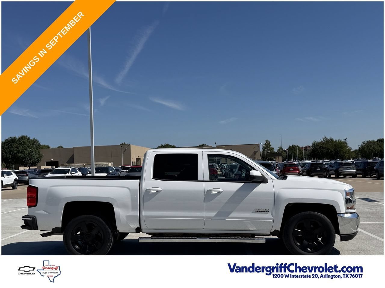 Used 2017 Chevrolet Silverado 1500 LT w/ Texas Edition RWD image 3