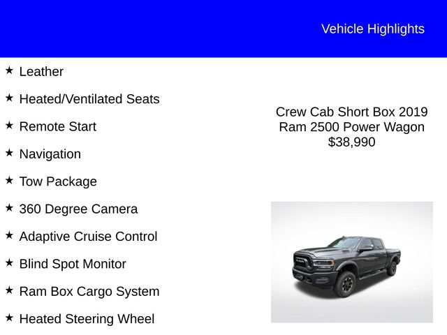 Used 2019 RAM 2500 Power Wagon AWD/4WD image 2