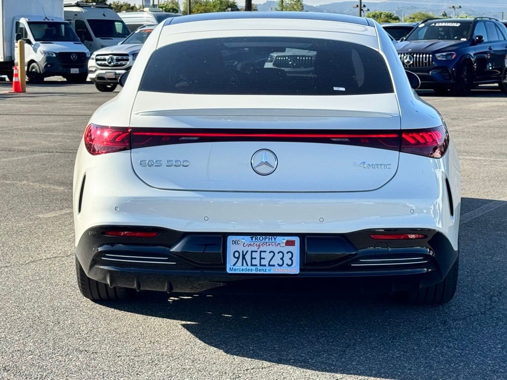 Used 2023 Mercedes-Benz EQS 580 4MATIC Sedan image 5