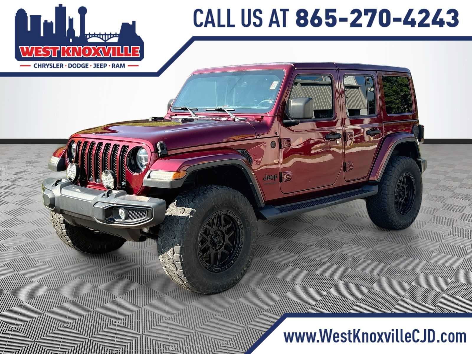 Used 2021 Jeep Wrangler Unlimited Sahara