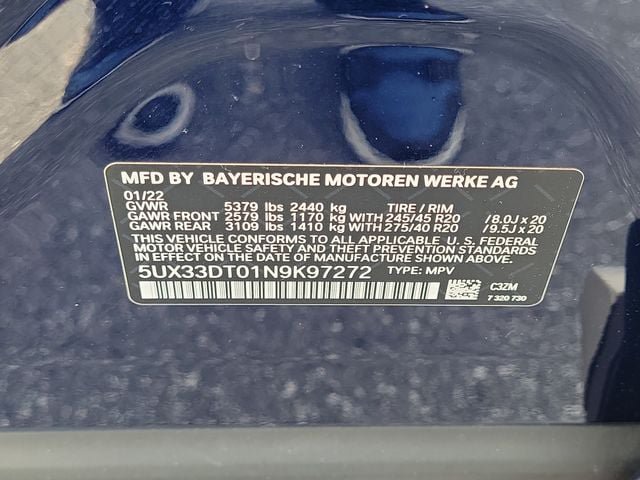 Used 2022 BMW X4 xDrive30i w/ Convenience Package AWD/4WD image 32