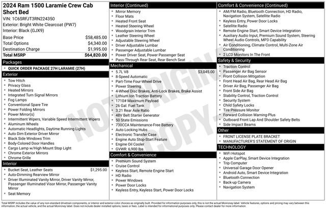 Used 2024 RAM 1500 Laramie image 30
