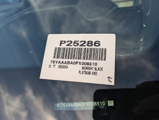 Used 2023 Toyota Sequoia Platinum AWD/4WD image 37