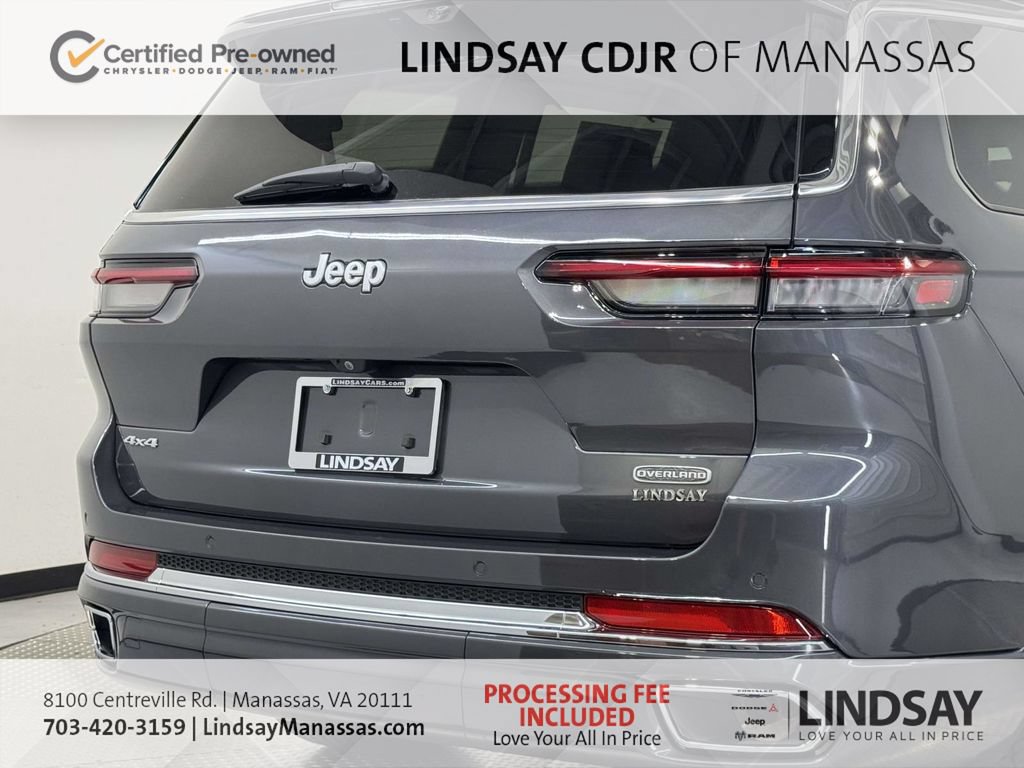 Used 2025 Jeep Grand Cherokee L Overland w/ Advanced Protech Group III AWD/4WD image 10