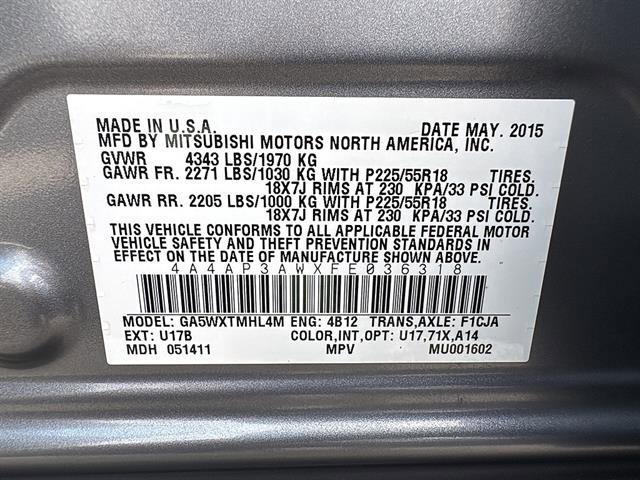 Used 2015 Mitsubishi Outlander Sport ES FWD image 29
