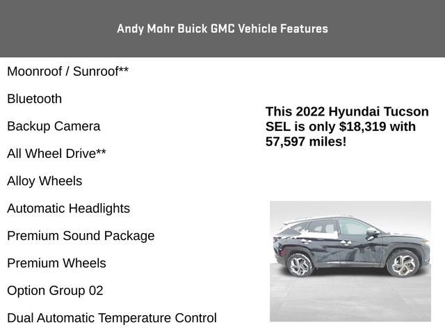 Used 2022 Hyundai Tucson SEL w/ Convenience Package image 4
