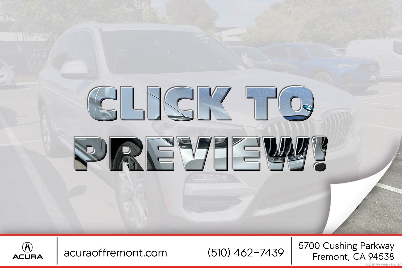 Used 2019 BMW X3 sDrive30i w/ Driving Assistance Package RWD image 1