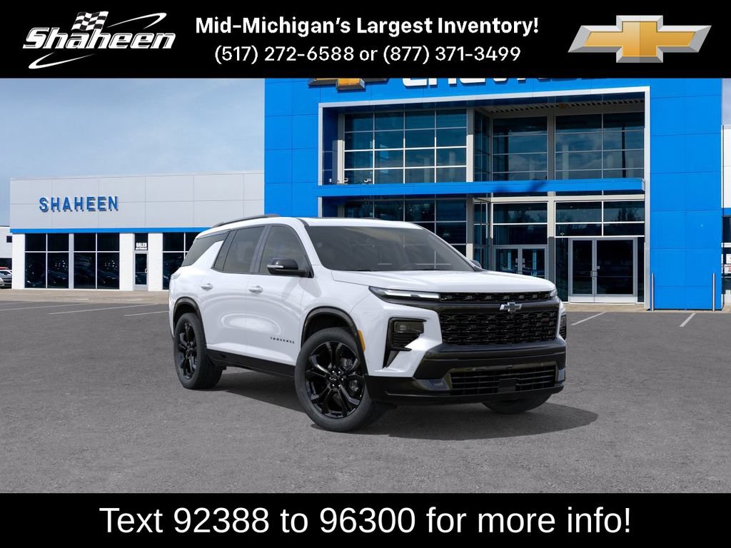 New 2027 Chevrolet Traverse RS w/ LPO, Floor Liner Package