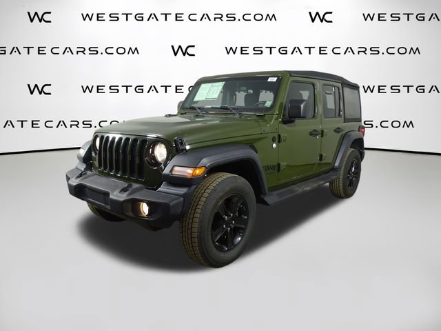 Used 2021 Jeep Wrangler Unlimited Sport image 1