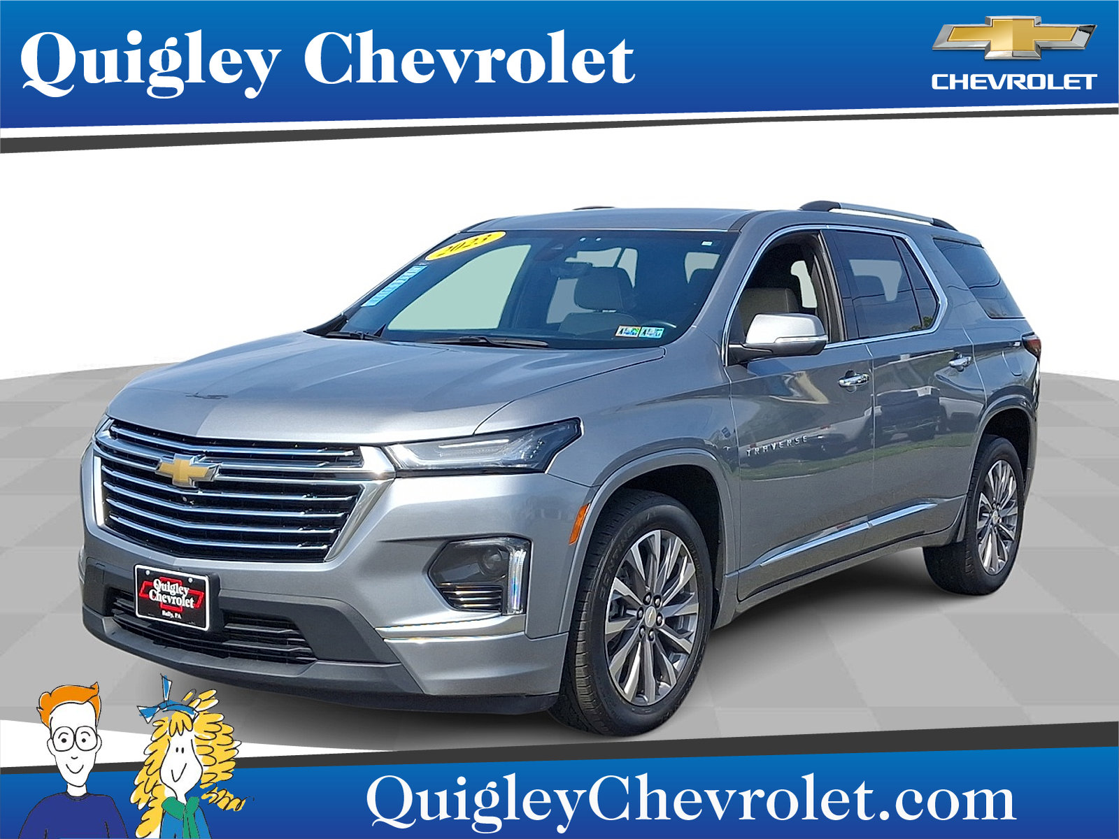 Certified 2023 Chevrolet Traverse Premier AWD/4WD image 1