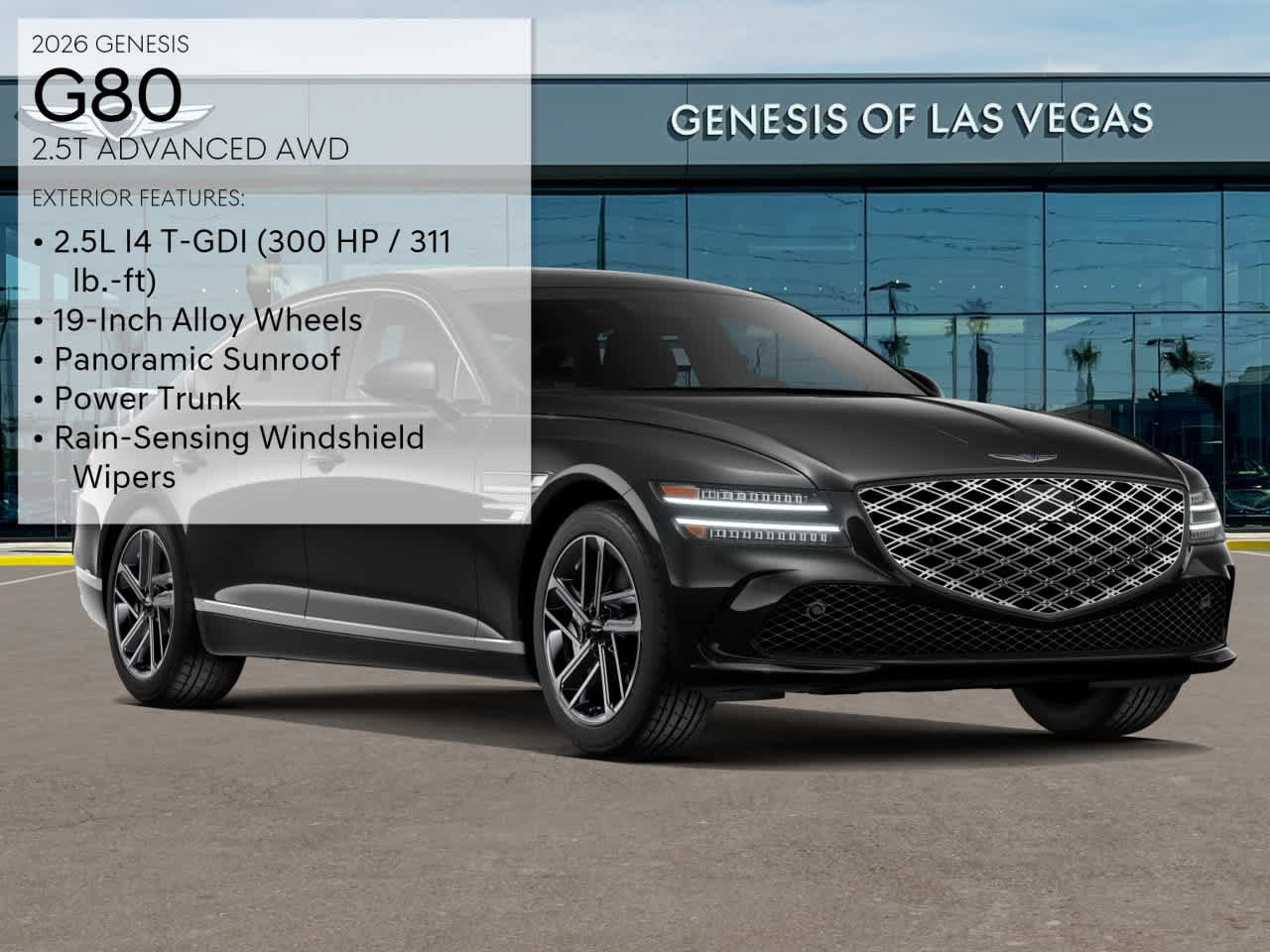 New 2026 Genesis G80 2.5T Advanced AWD/4WD image 3