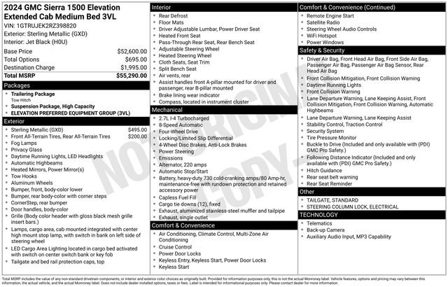 Certified 2024 GMC Sierra 1500 Elevation AWD/4WD image 6