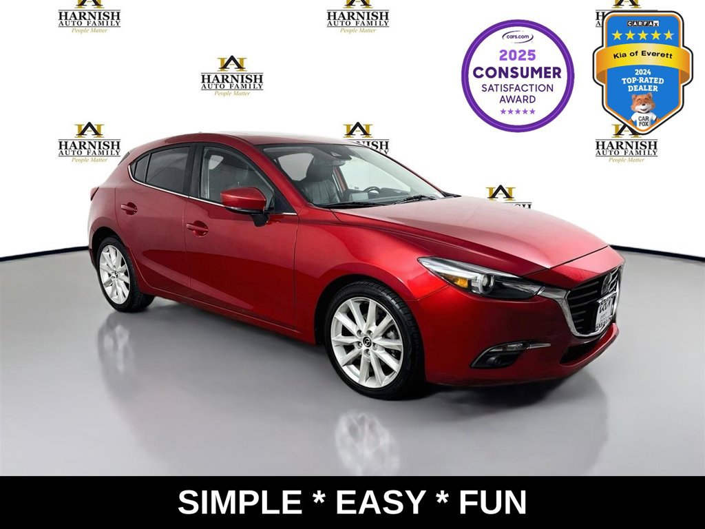 Used 2017 MAZDA MAZDA3 Grand Touring w/ Premium Equipment Package FWD image 1