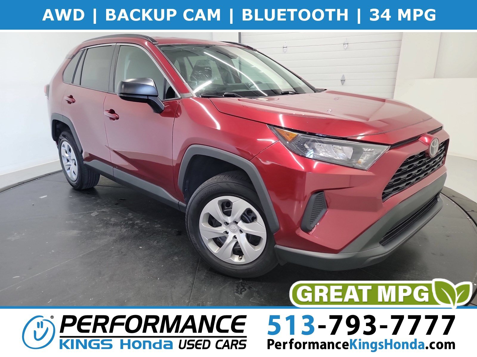Used 2021 Toyota RAV4 LE AWD/4WD 360° Tour