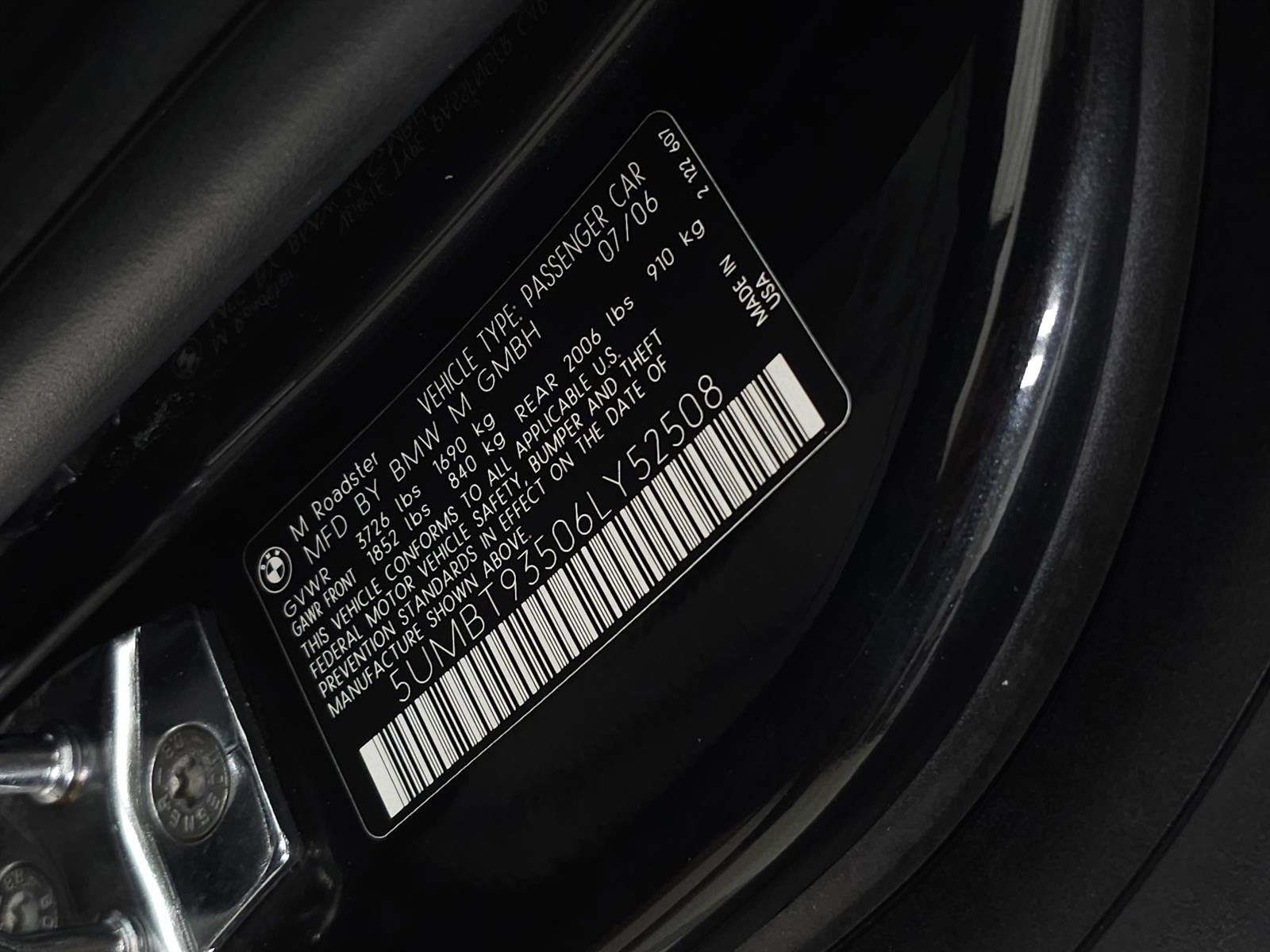 Used 2006 BMW M Roadster RWD image 27