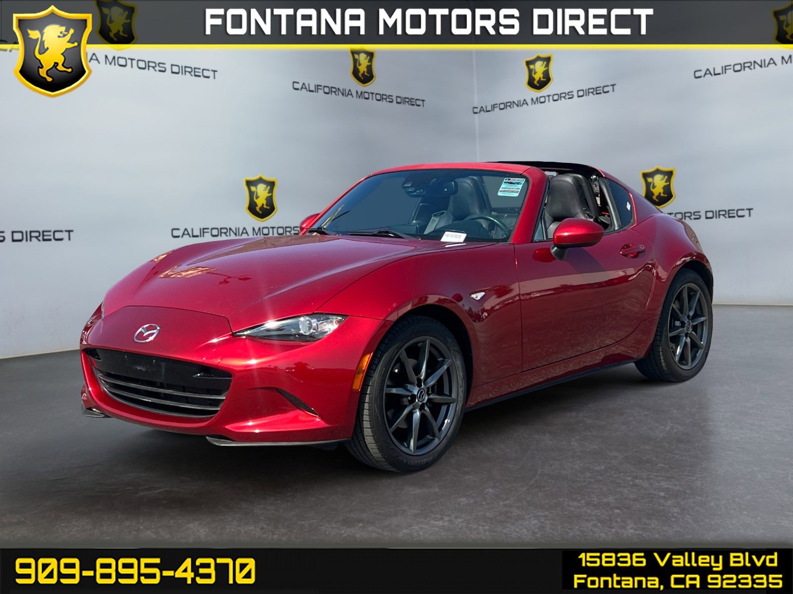 Used 2017 MAZDA MX-5 Miata RF Grand Touring
