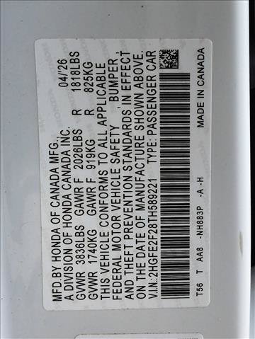 Used 2026 Honda Civic LX image 24