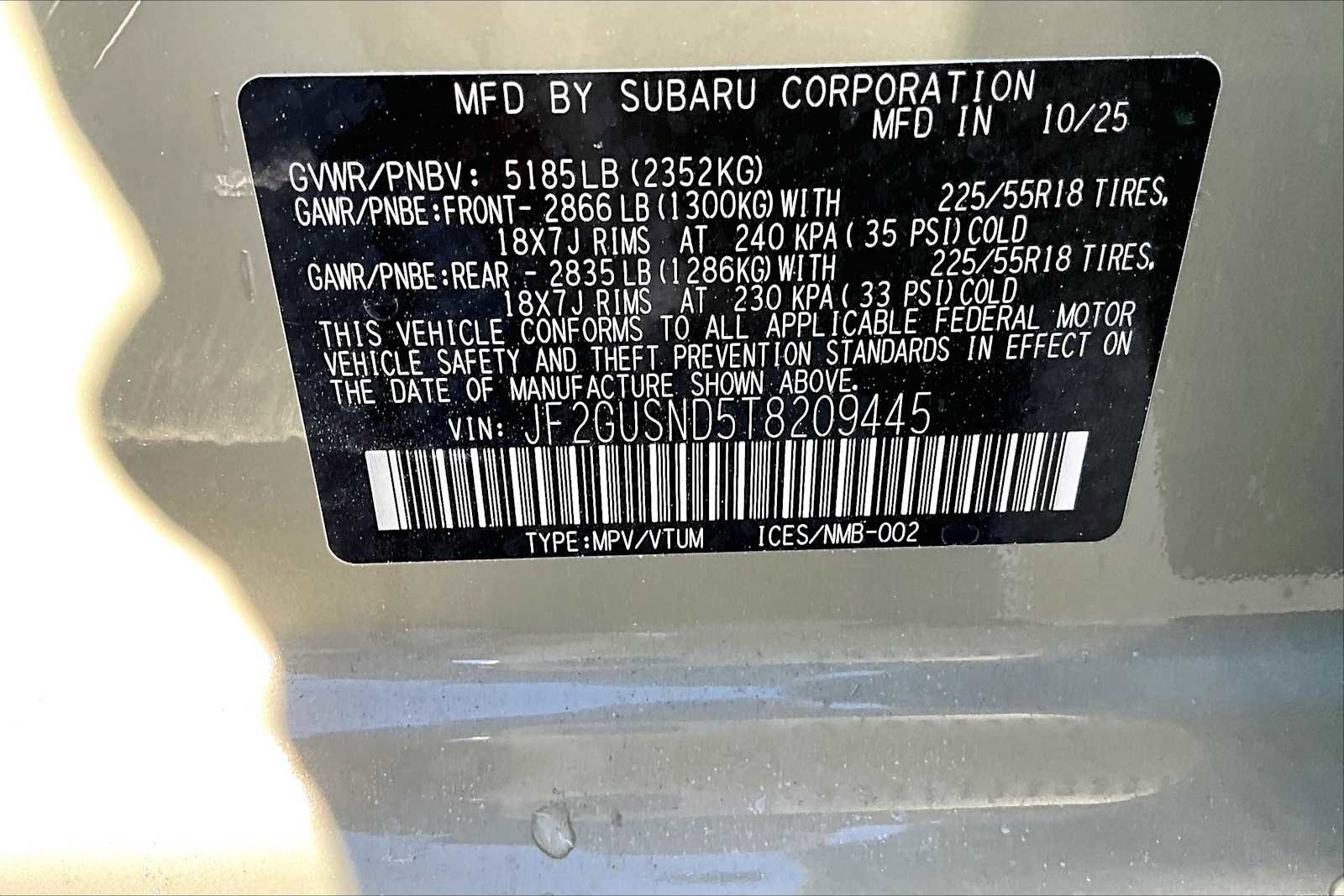 New 2026 Subaru Crosstrek 2.5i Limited image 18