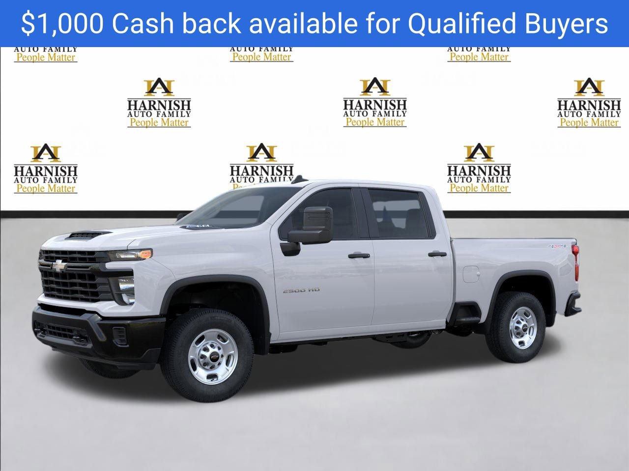 New 2026 Chevrolet Silverado 2500 W/T w/ Snow Plow Prep/Camper Package AWD/4WD image 2