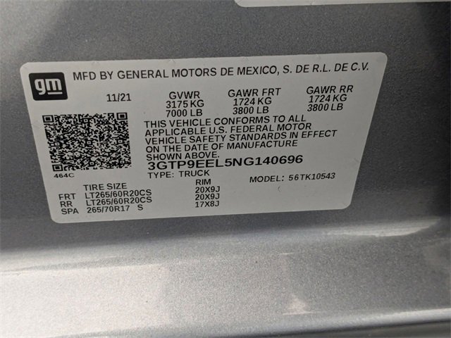 Used 2022 GMC Sierra 1500 AT4 w/ AT4 Premium Package image 37