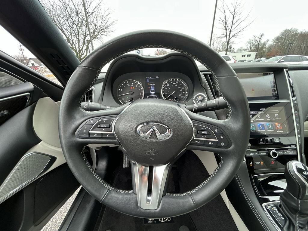 Certified 2023 INFINITI Q50 Sensory image 18