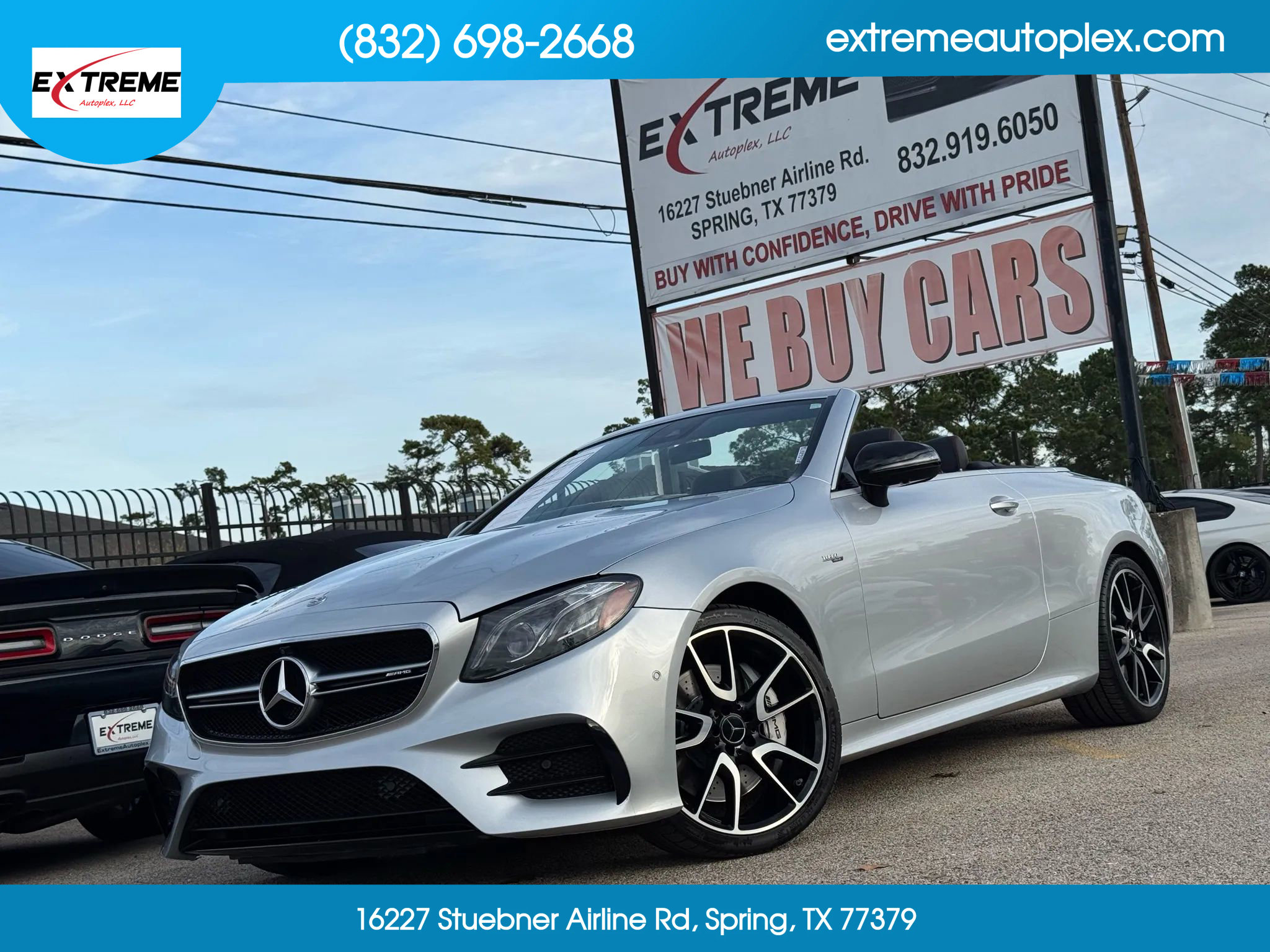 Used 2020 Mercedes-Benz E 53 AMG 4MATIC Cabriolet image 1