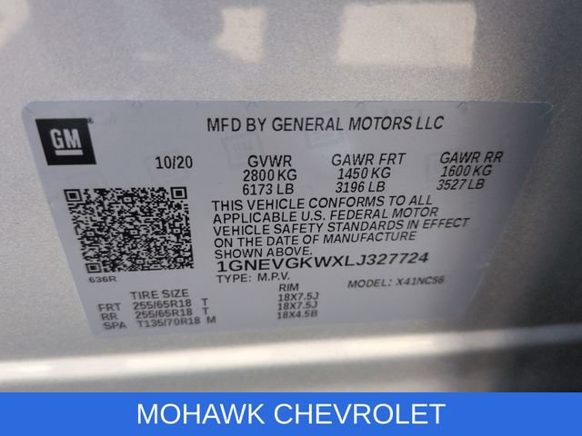 Used 2020 Chevrolet Traverse LT w/ Driver Confidence II Package AWD/4WD image 42