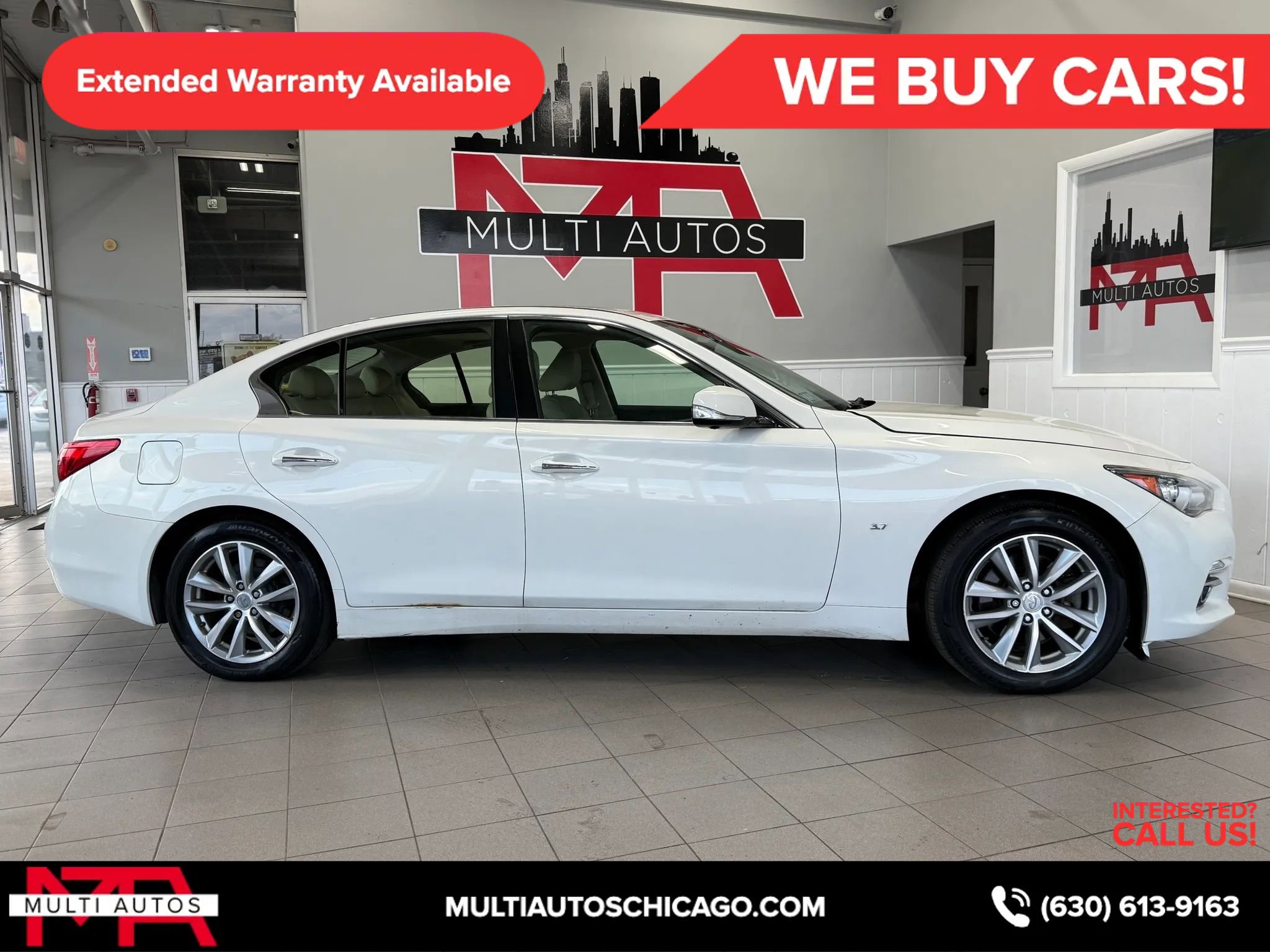 Used 2015 INFINITI Q50 Premium w/ Deluxe Touring Package image 6