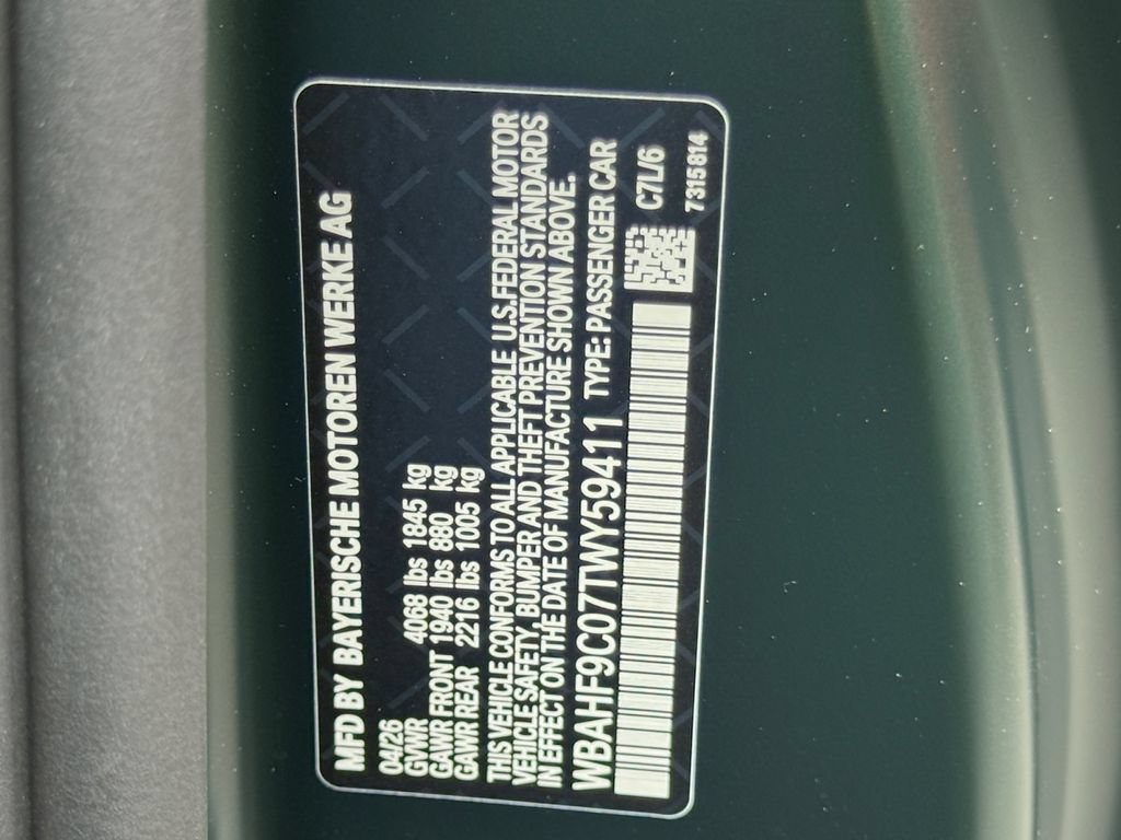 Used 2026 BMW Z4 M40i w/ Premium Package RWD image 25
