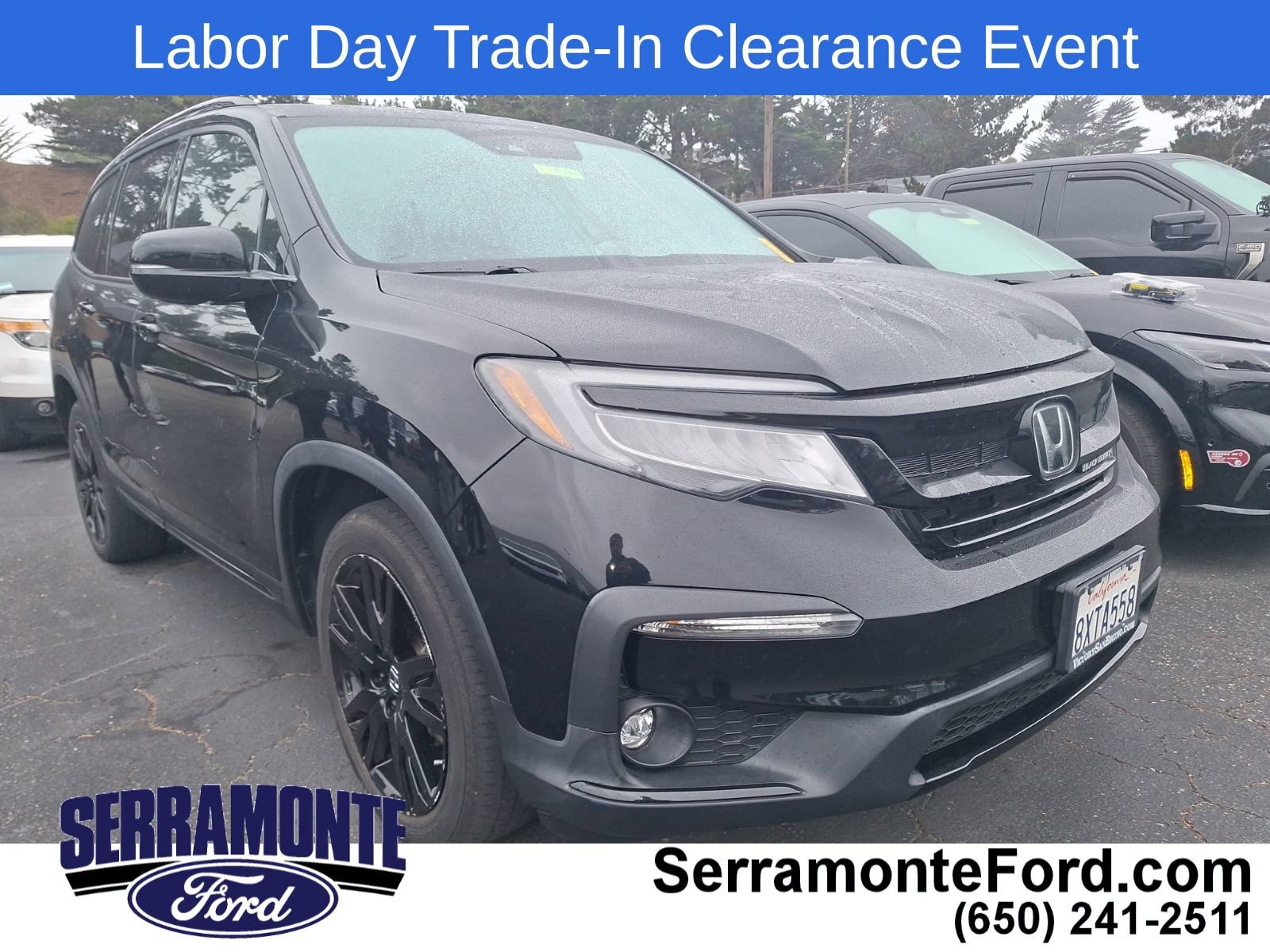 Used 2021 Honda Pilot Black Edition image 1