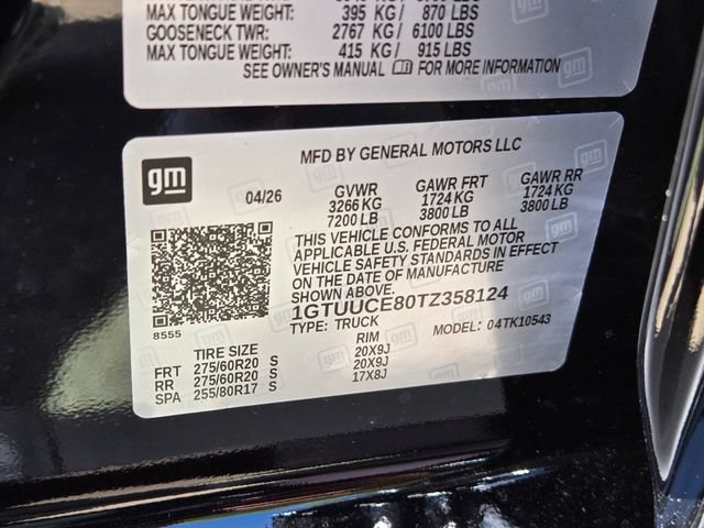 New 2026 GMC Sierra 1500 Elevation w/ Elevation Premium Package AWD/4WD image 20