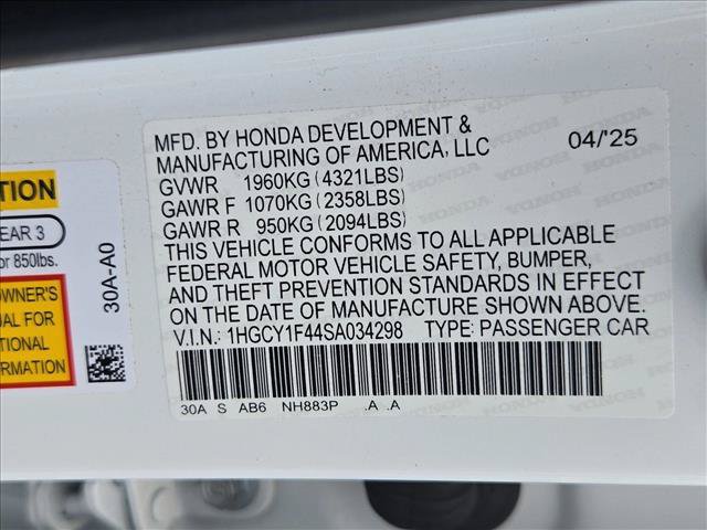 Used 2025 Honda Accord SE image 11