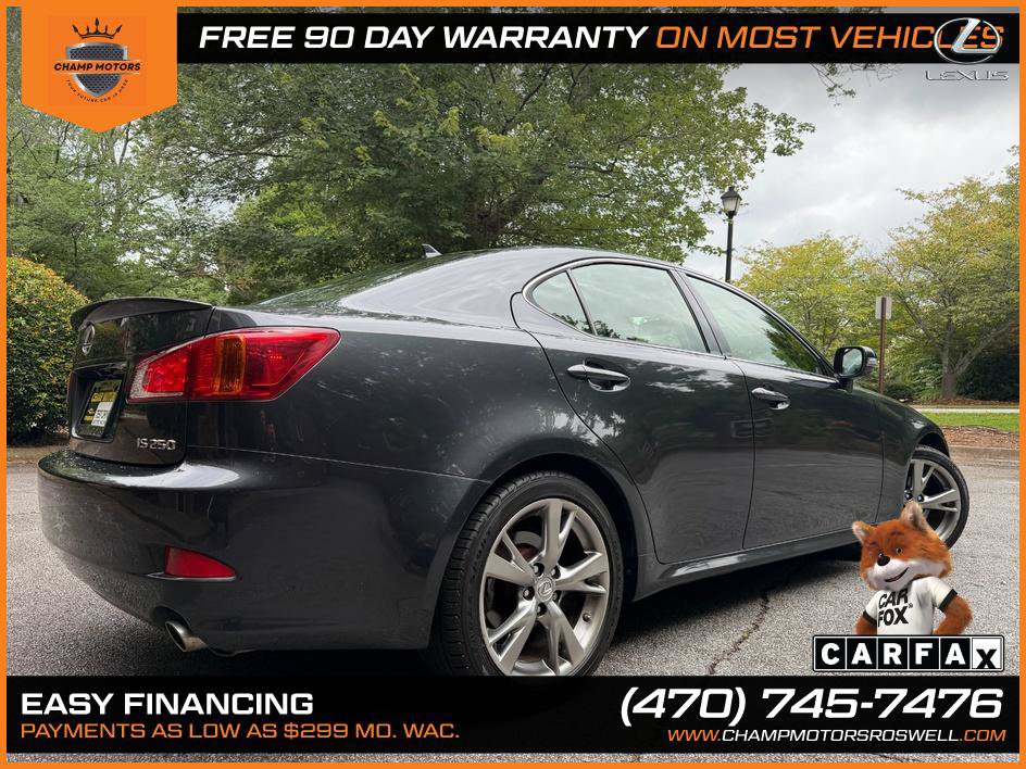 Used 2010 Lexus IS 250 w/ Preferred Accessory Package RWD image 9