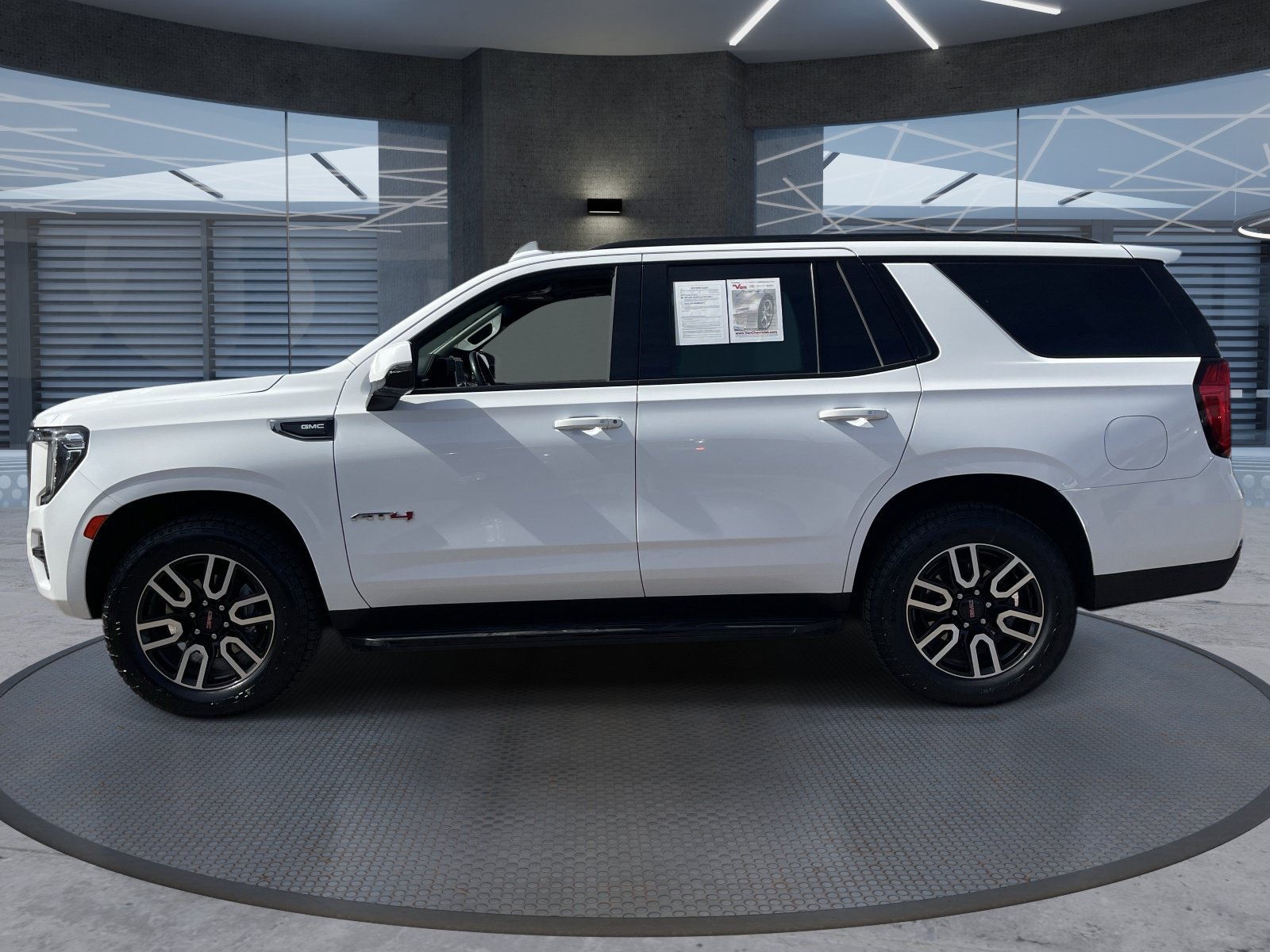 Certified 2021 GMC Yukon AT4 w/ Rear Media and Nav Package AWD/4WD image 3