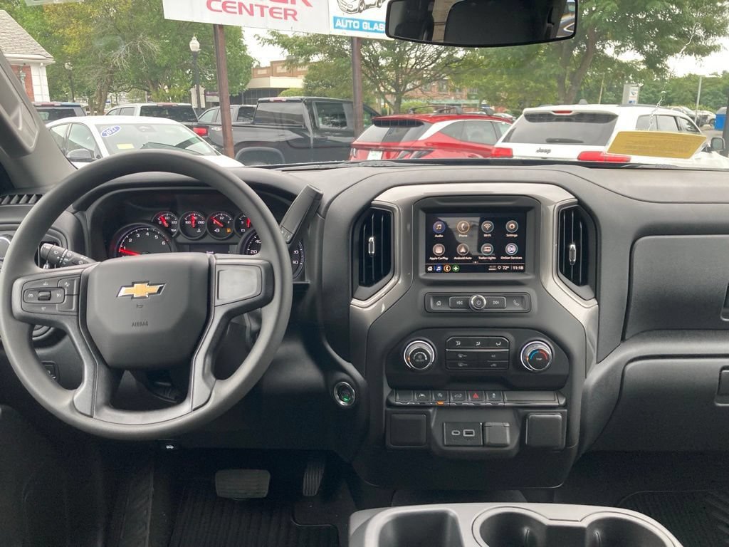 New 2026 Chevrolet Silverado 1500 Custom w/ Turbomax Blackout Package AWD/4WD image 6