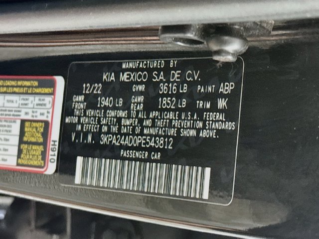 Used 2023 Kia Rio LX FWD image 36