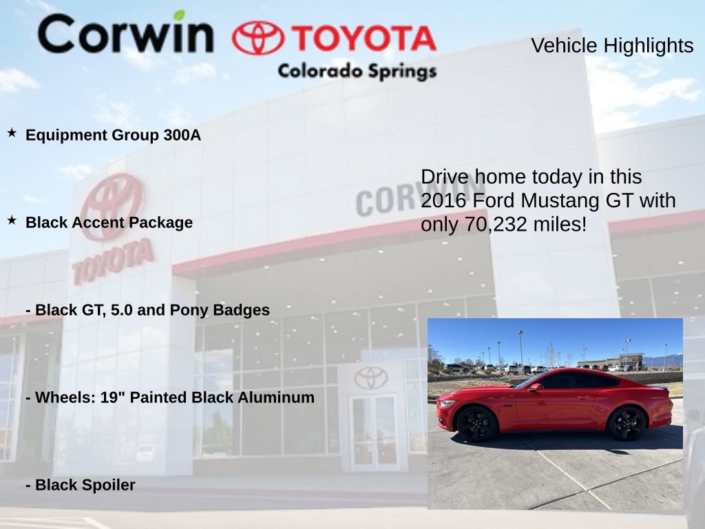 Used 2016 Ford Mustang GT w/ Black Accent Package image 6