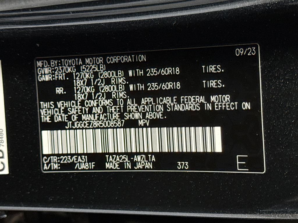 Used 2024 Lexus NX 350 AWD w/ Vision Package image 29