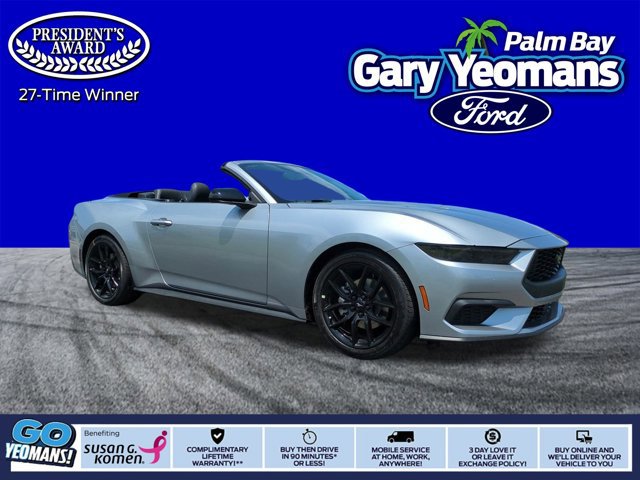 New 2025 Ford Mustang Convertible w/ Mustang Nite Pony Package