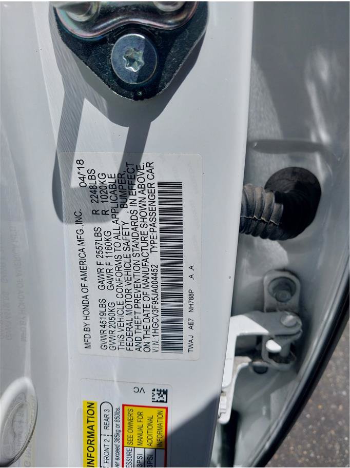 Used 2018 Honda Accord Touring image 18