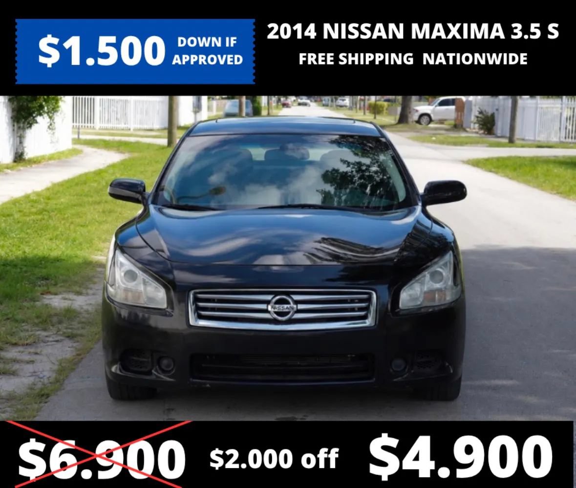 Used 2014 Nissan Maxima 3.5 S FWD image 2