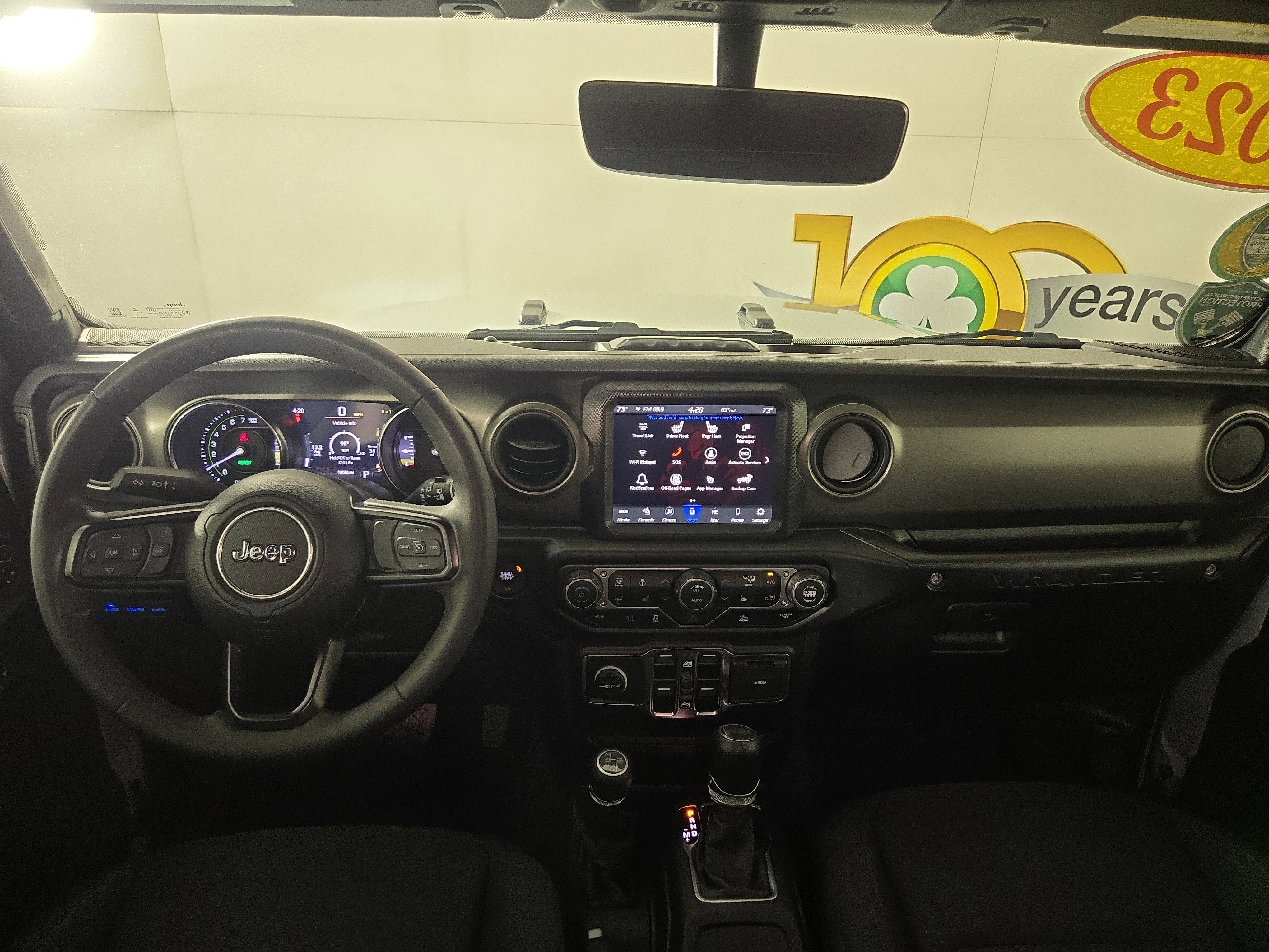 Certified 2023 Jeep Wrangler Unlimited w/ Sun & Screen Package AWD/4WD image 14