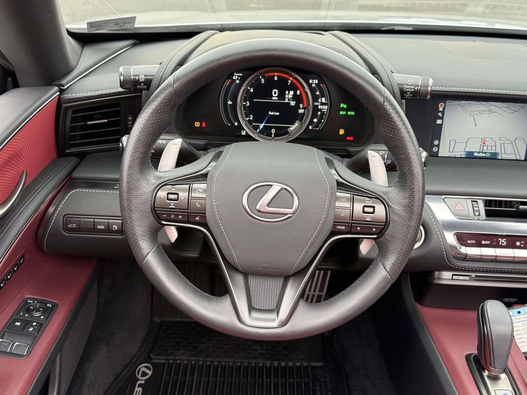 Used 2021 Lexus LC 500 Convertible w/ Touring Package image 10