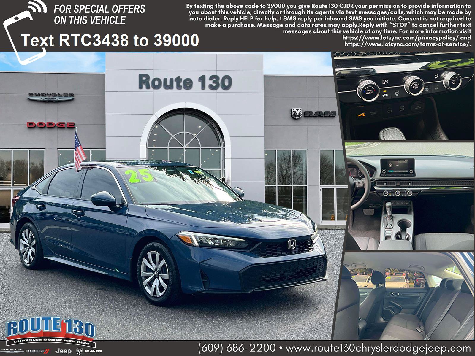 Used 2025 Honda Civic LX
