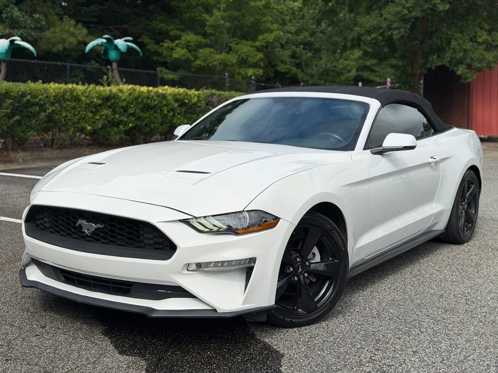 Used 2019 Ford Mustang Premium w/ Carbon Sport Interior Package RWD image 1