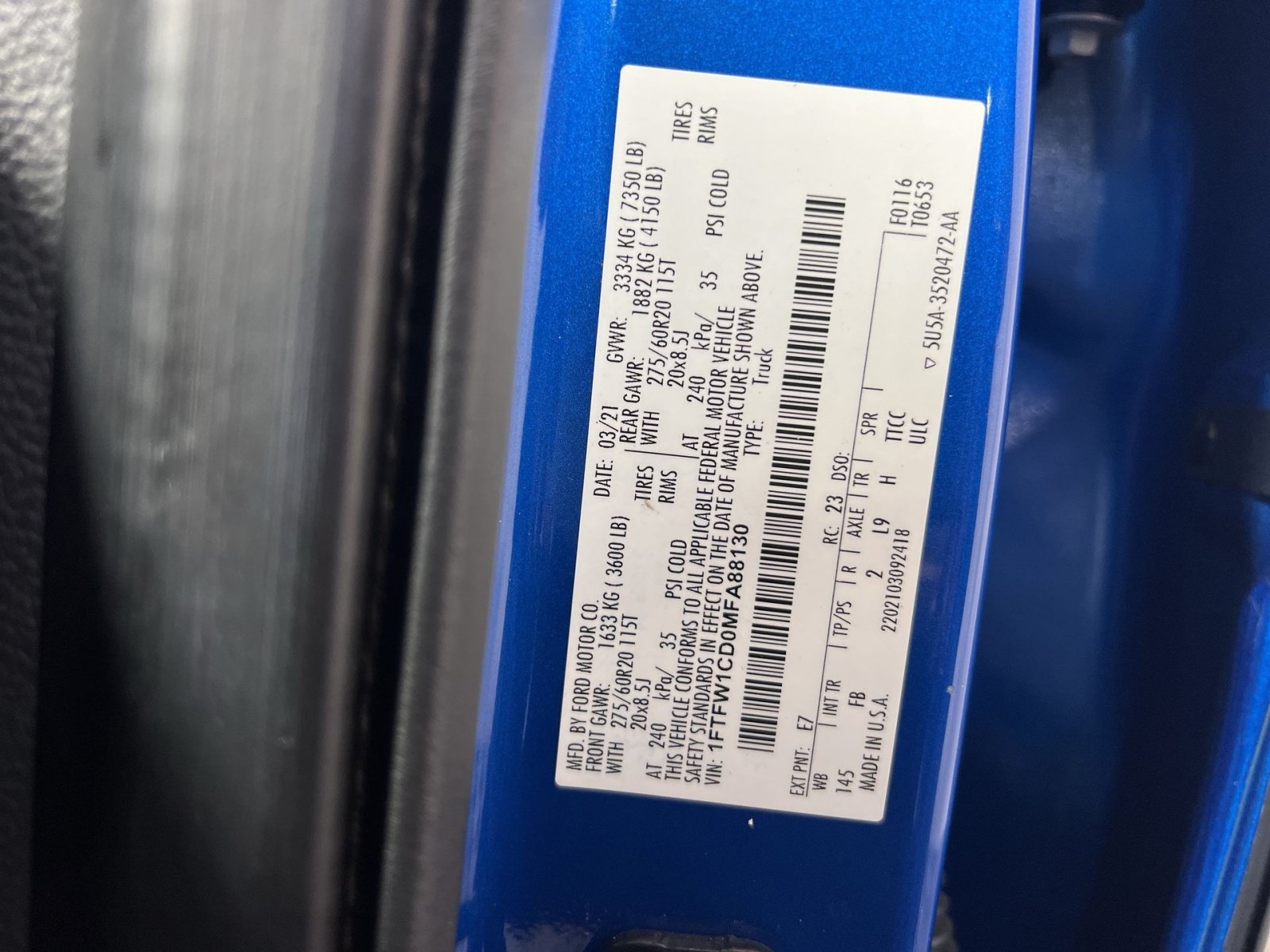 Used 2021 Ford F150 XLT w/ Equipment Group 302A High RWD image 29